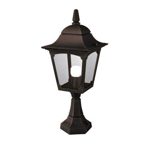 Latarnia cokołowa Chapel - 1 źródło światła CP4-BLACK Elstead Lighting