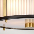 Lampa wisząca Corona - 2 źródła światła - Stary brąz / Stary mosiądz DL-CORONA-2P-BAB Elstead Lighting