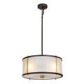 Lampa wisząca Corona - 3 źródła światła - Stary brąz / Stary mosiądz DL-CORONA-3P-BAB Elstead Lighting