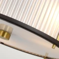 Lampa wisząca Corona - 3 źródła światła - Stary brąz / Stary mosiądz DL-CORONA-3P-BAB Elstead Lighting