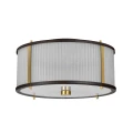 Lampa wisząca Corona - 3 źródła światła - Stary brąz / Stary mosiądz DL-CORONA-3P-BAB Elstead Lighting
