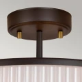 Lampa wisząca Corona - 3 źródła światła - Stary brąz / Stary mosiądz DL-CORONA-3P-BAB Elstead Lighting