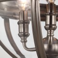 Lampa wisząca Adams - 3 źródła światła - Antyczny nikiel  FE-ADAMS-3P-ANL Elstead Lighting