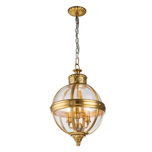 Lampa wisząca Adams - 3 źródła światła - Oksydowany mosiądz FE-ADAMS-3P-BB Elstead Lighting