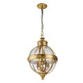 Lampa wisząca Adams - 3 źródła światła - Oksydowany mosiądz FE-ADAMS-3P-BB Elstead Lighting