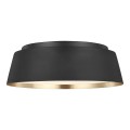 Plafon Asher - 3 źródła światła - Czarny /oty FE-ASHER-3F-MB Elstead Lighting