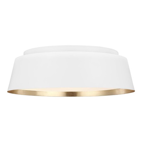 Plafon Asher - 3 źródła światła - Matowa biel /oty FE-ASHER-3F-WHT Elstead Lighting