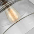 Lampa wisząca Baskin - 1 źródło światła - Polerowany nikiel FE-BASKIN-P-A-PN Elstead Lighting