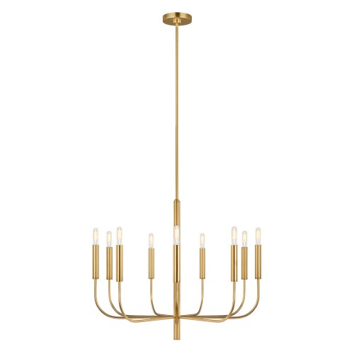 Lampa wisząca Brianna - 9 źródeł światła - Oksydowany mosiądz FE-BRIANNA9-BB Elstead Lighting