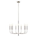 Lampa wisząca Brianna - 9 źródeł światła - Polerowany nikiel FE-BRIANNA9-PN Elstead Lighting