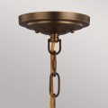 Lampa wisząca Cadence - 2 źródła światła - Ciemny antyczny mosiądz / Matowa czerń FE-CADENCE-2P-MB Elstead Lighting