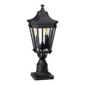 Średnia latarnia cokołowa Cotswold Lane - 2 źródła światła FE-COTSLN3-M-BK Elstead Lighting