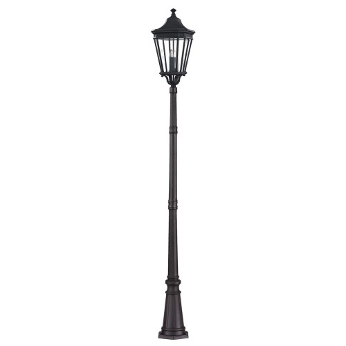Duża latarnia stojąca Cotswold Lane - 3 źródło światła FE-COTSLN5-L-BK Elstead Lighting