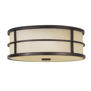 Plafon Fusion - 3 źródła światła - Grecki brąz FE-FUSION-F Elstead Lighting