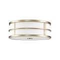 Plafon Fusion - 3 źródła światła - Naturalny mosiądz FE-FUSION-F-PNBR Elstead Lighting