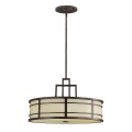 Lampa wisząca Fusion - 3 źródła światła - Grecki brąz FE-FUSION-P-L Elstead Lighting