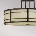 Lampa wisząca Fusion - 3 źródła światła - Grecki brąz FE-FUSION-P-L Elstead Lighting