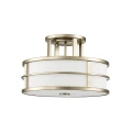 Półplafon Fusion - 3 źródła światła - Naturalny mosiądz FE-FUSION-SF-PNBR Elstead Lighting