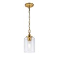 Lampa wisząca Hounslow - 1 źródło światła - Oksydowany mosiądz FE-HOUNSLOW-P-BB Elstead Lighting