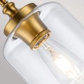 Lampa wisząca Hounslow - 1 źródło światła - Oksydowany mosiądz FE-HOUNSLOW-P-BB Elstead Lighting