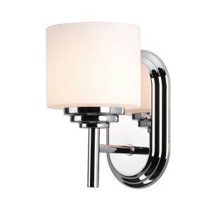 Kinkiet Malibu - 1 źródło światła - Polerowany chrom FE-MALIBU1-BATH Elstead Lighting