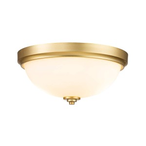 Plafon Malibu - 2 źródła światła - Szczotkowany mosiądz FE-MALIBU-F-BATH-BB Elstead Lighting