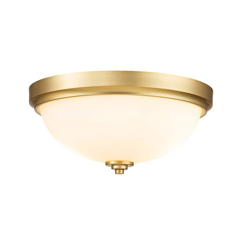 Plafon Malibu - 2 źródła światła - Szczotkowany mosiądz FE-MALIBU-F-BATH-BB Elstead Lighting
