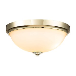Plafon Malibu - 2 źródła światła - Polerowany mosiądz FE-MALIBU-F-BATH-PB Elstead Lighting