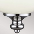 Mała lampa wisząca Parkman - 1 źródło światła - Polerowany nikiel FE-PARKMAN-PS-PN Elstead Lighting
