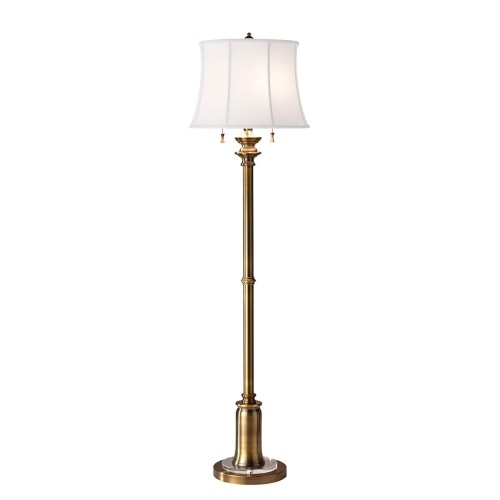 Lampa podłogowa Stateroom - 2 źródła światła - Ciepły mosiądz FE-STATEROOM-FL-BB Elstead Lighting
