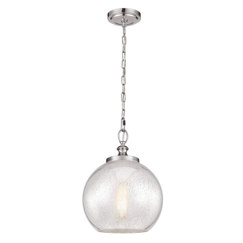 Lampa wisząca Tabby - 1 źródło światła - Szczotkowana stal FE-TABBY-P-M Elstead Lighting - Retiring