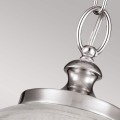 Lampa wisząca Tabby - 1 źródło światła - Szczotkowana stal FE-TABBY-P-M Elstead Lighting - Retiring