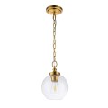 Lampa wisząca Tabby - 1 źródło światła - Oksydowany mosiądz FE-TABBY-P-S-BB Elstead Lighting