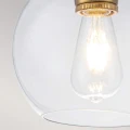 Lampa wisząca Tabby - 1 źródło światła - Oksydowany mosiądz FE-TABBY-P-S-BB Elstead Lighting