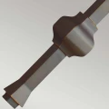 Kinkiet Teva - 1 źródło światła - Antyczny brąz FE-TEVA1-ANBZ Elstead Lighting