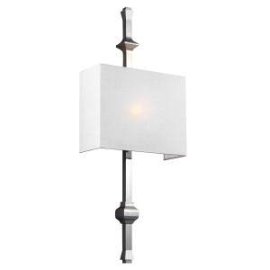 Kinkiet Teva - 1 źródło światła - Polerowany nikiel FE-TEVA1-PN Elstead Lighting