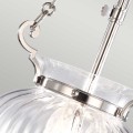 Mała lampa wisząca Finsbury Park - 3 źródła światła - Polerowany nikiel FP-P-S-POL-NCKL Elstead Lighting