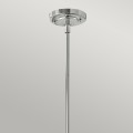 Mała lampa wisząca Amelia - 1 źródło światła - Chrom HK-AMELIA-P-S-CM Elstead Lighting