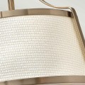 Półplafon Charlotte - 3 źródła światła - Szczotkowany karmel HK-CHARLOTTE-SF-BC Elstead Lighting