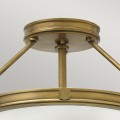 Półplafon Collier - 3 źródła światła HK-COLLIER-SF-S Elstead Lighting