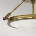 Półplafon Collier - 3 źródła światła HK-COLLIER-SF-S Elstead Lighting