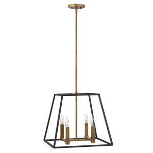 Lampa wisząca / Żyrandol Fulton - 4 źródła światła HK-FULTON-4P Elstead Lighting