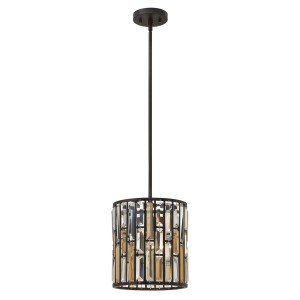 Lampa wisząca Gemma - 1 źródło światła - Vintage brąz HK-GEMMA-P-A-VBZ Elstead Lighting