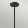 Lampa wisząca Gemma - 1 źródło światła - Vintage brąz HK-GEMMA-P-A-VBZ Elstead Lighting