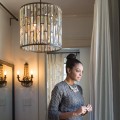 Lampa wisząca Gemma - 1 źródło światła - Vintage brąz HK-GEMMA-P-A-VBZ Elstead Lighting