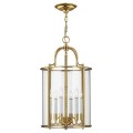 Duża lampa wisząca Gentry - 6 źródeł światła - Polerowany mosiądz HK-GENTRY-P-L-PB Elstead Lighting