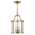 Średnia lampa wisząca Gentry - 4 źródła światła - Polerowany mosiądz HK-GENTRY-P-M-PB Elstead Lighting