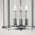 Średnia lampa wisząca Gentry - 4 źródła światła - Pewter HK-GENTRY-P-M-PW Elstead Lighting
