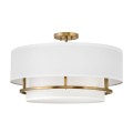 Lampa wisząca Graham - 4 źródła światła - Lakierowany mosiądz HK-GRAHAM-L-LCB Elstead Lighting