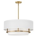 Lampa wisząca Graham - 4 źródła światła - Lakierowany mosiądz HK-GRAHAM-L-LCB Elstead Lighting